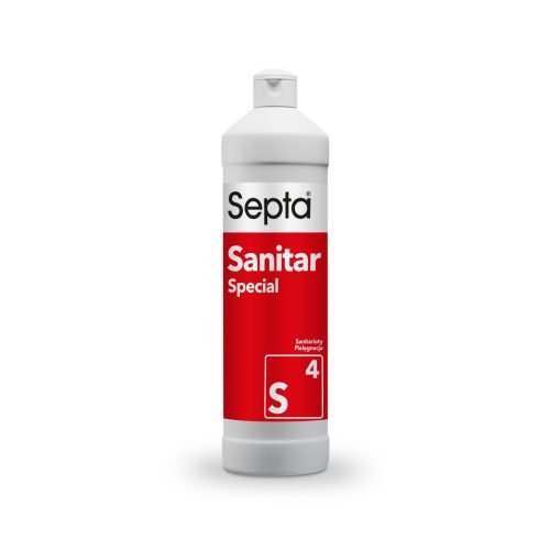 Egészségügyi felület és szaniter tisztítószer SEPTA SANITAR SPECIAL S4 1L
