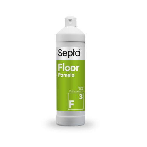 Csúszásmentes felületet képező, illatosított padló tisztító- és ápolószer SEPTA FLOOR POMELO F3 1L (pomelo)