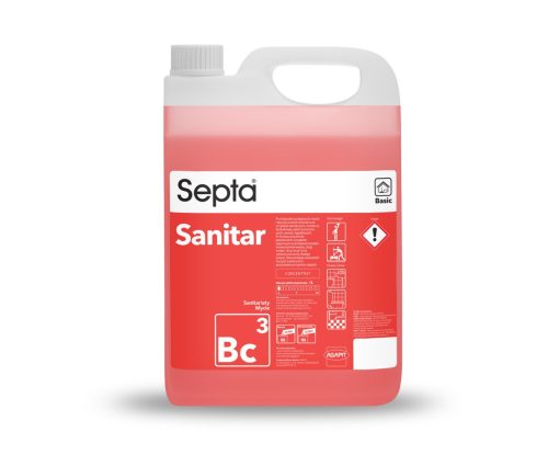 Szaniter tisztítószer sűrítmény SEPTA SANITAR BC3 5L