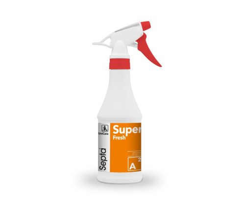Professzionális légfrissítő és szagsemlegesítő pumpás szórófejjel SEPTA SUPERFRESH A2 0,5L (tenger illat)