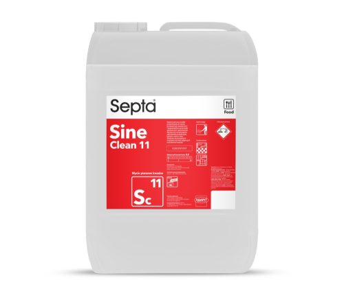 Savas élelmiszeripari tisztítószer koncentrátum SEPTA SINE CLEAN 11 SC11 20L