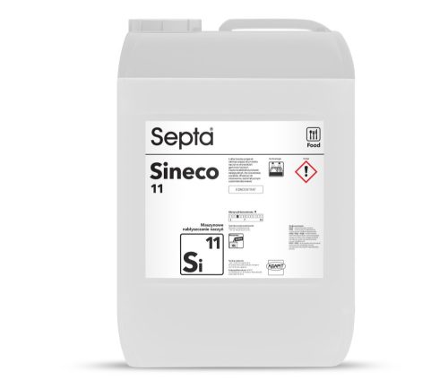 Öblítőszer az edények öblítéséhez a vendéglátóipari mosogatógépekben SEPTA SINECO 11 SI11 20L