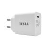 Tesla Power Charger T100, Gyorstöltő 20 W PD 3,0/PPS (fehér szín)