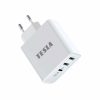 TESLA Device PA65 - USB - C töltőadapter 65W 3 az 1-ben