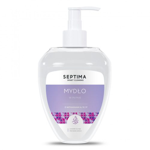 Septima folyékony szappan adagolóval 0,5 Liter   A, E és F vitamint tartalmaz