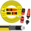 Locsoló készlet 4 sárga 1/2" 15 m