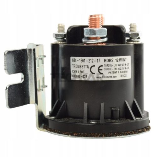 Kontaktor 684-1261-212-17 - 12V 150A - Trombetta