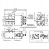 Kontaktor, relé, tekercs - SW180 - 24V 200A -Albright