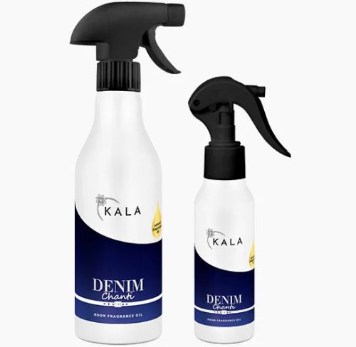 Professzionális parfüm alapú illatolaj nyírfa és pézsma illattal 100 ml - Kala Chanti Denim