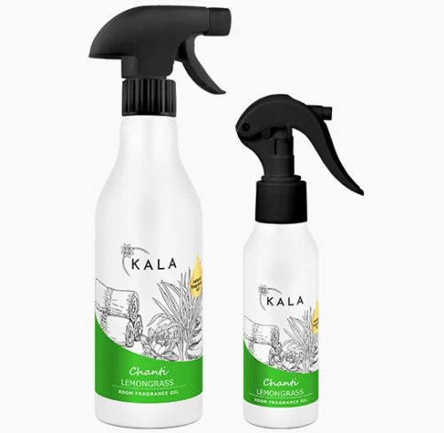 Professzionális parfüm alapú illatolaj energetizáló citrusos illattal 100 ml - Kala Chanti Lemongrass