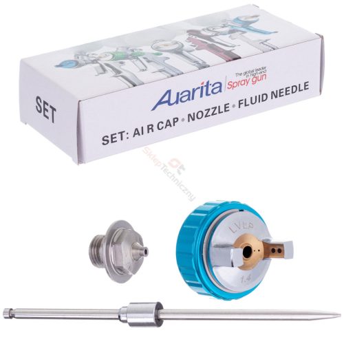 Auarita L-898, 1.4mm LVMP fúvóka, tű és sapka, szórópisztolyhoz