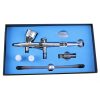 Modellező airbrush festékszóró készlet 3 fúvókával és gyorscsatlakozóval 0.2, 0.3, 0.5 mm Technic HS-80KT