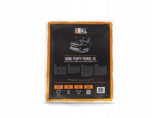 ADBL Puffy Towel XL autó törölköző mikroszála