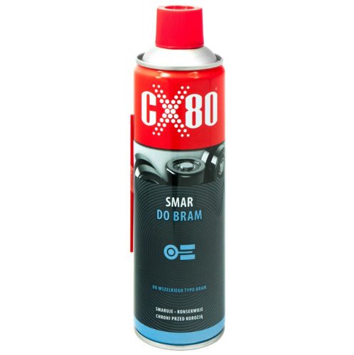 CX-80 Többcélú folyadék, tisztítószer kapukhoz, zárakhoz, lakatokhoz, redőnyökhöz, tolóajtókhoz 500ml (kapu karbantartó zsír)