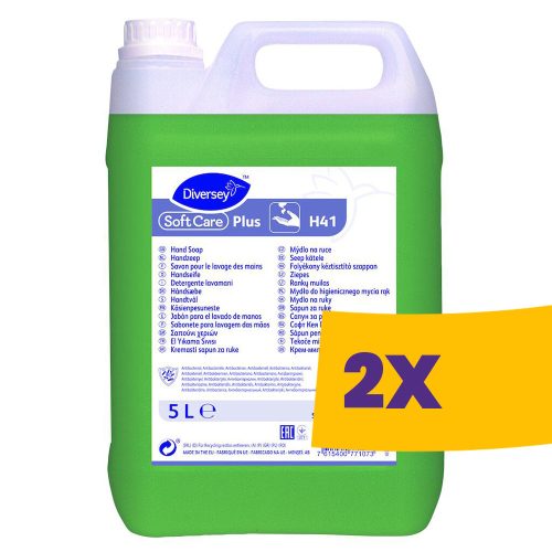 Soft Care Plus H41 Folyékony kéztisztító szappan 5L (Karton - 2 db)