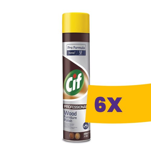 CIF Pro Formula Wood Furniture Polish Bútortisztító- és ápoló aerosol 400ml (Karton - 6 db)