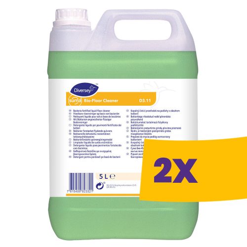 Suma Bio-Floor Cleaner D3.11 Hasznos baktériumokkal dúsított folyékony padlótisztító 5L (Karton - 2 db)