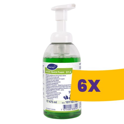 Suma Quick Foam D1.6 Habzó kézi mosogatószer 475ml (Karton - 6 db)