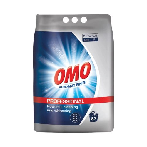 Omo Pro Formula Automat White Mosópor fehér textíliákhoz - 108 mosás 7kg