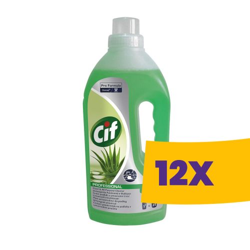 CIF Pro Formula Floor & Apc Aloe Vera általános tisztító 1000ml (Karton - 12 db)