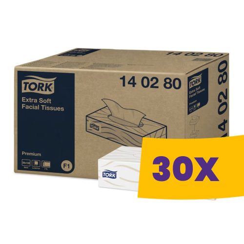 Tork Extra Soft kozmetikai kendő 100 lapos - 140280 (Karton - 30 csomag)