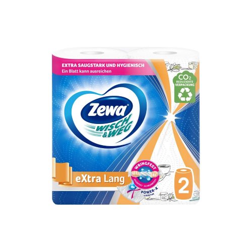 Zewa Wisch&Weg Extra Long Design papírtörlő 2 tekercses 2 rétegű