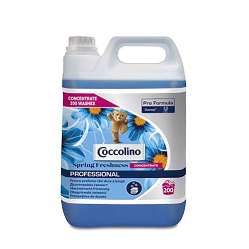 Coccolino Pro Formula Spring Fresh Concentrate Öblítőkoncentrátum kellemes illattal 5L