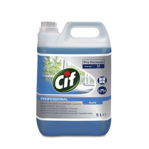 Cif Pro Formula Glass & Multi Surface Ablak- és felülettisztítószer 5L