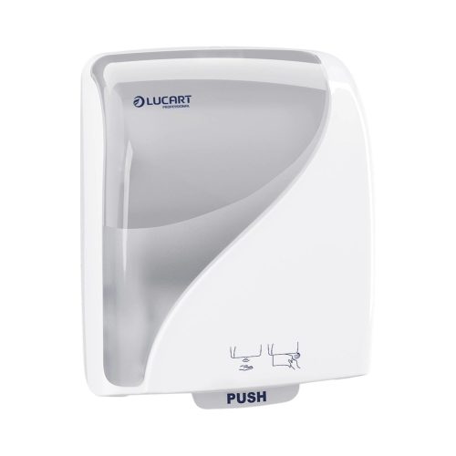 Lucart Identity Autocut Towel Dispenser 2.0 (Műanyag dudás tekercsekhez) tekercses kéztörlő adagoló fehér