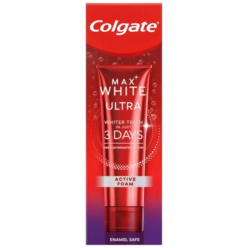 Colgate Max White Ultra Active Foam fogfehérítő fogkrém 50ml