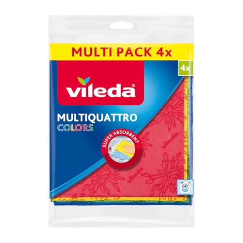 Vileda Multi Quattro törlőkendő 3+1db-os