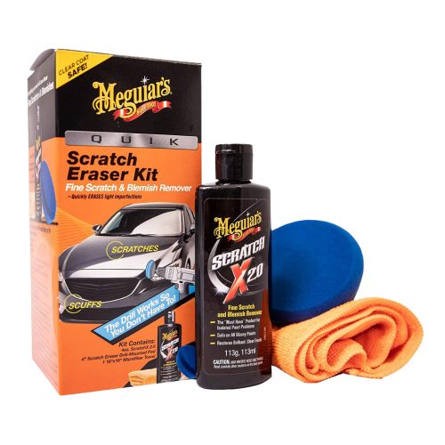 Meguiar's Quik Scratch Eraser Kit  szett a festék hibáinak eltávolítására