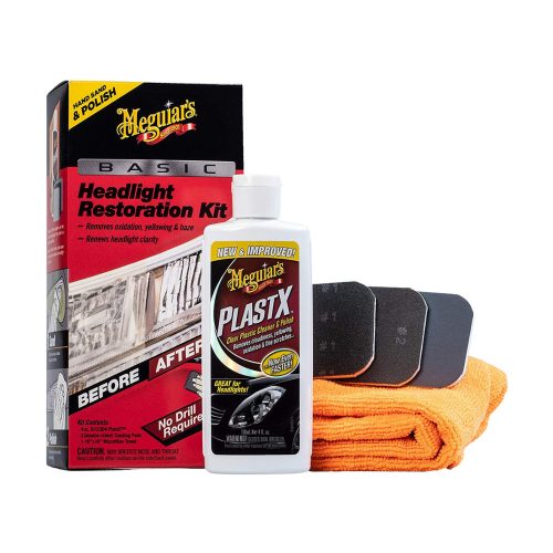 Meguiar's Basic Headlight Restoration Kit fényszóró fényező készlet 