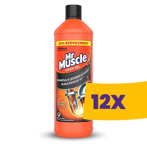 Mr Muscle lefolyótisztító gél 1000ml (Karton - 12 db)