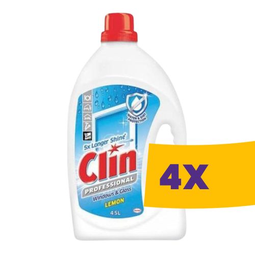 Clin ablaktisztító Lemon 4,5L (Karton - 4 db)