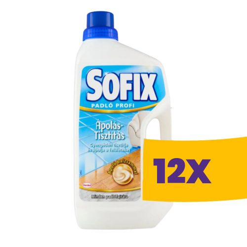 Sofix padlóápoló tisztítószer minden padlófajtára 1000ml (Karton - 7 db)