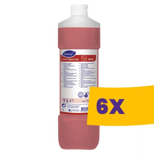 TASKI Sani Calc W3b Fürdőszobai vízkőoldószer 1000ml (Karton - 6 db)