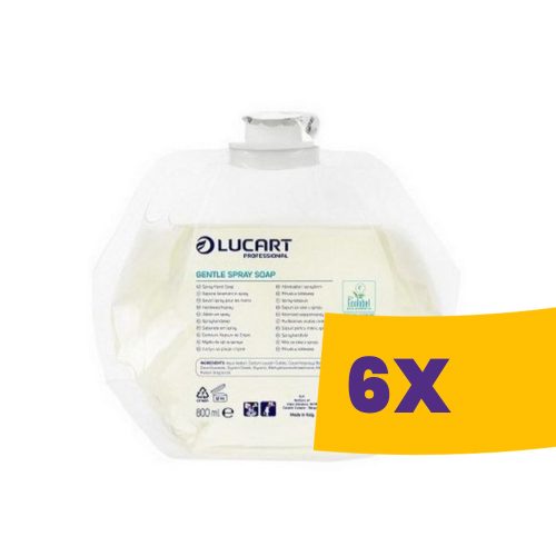 Lucart Identity gyengéd spray szappan 800ml (Karton - 6 db)