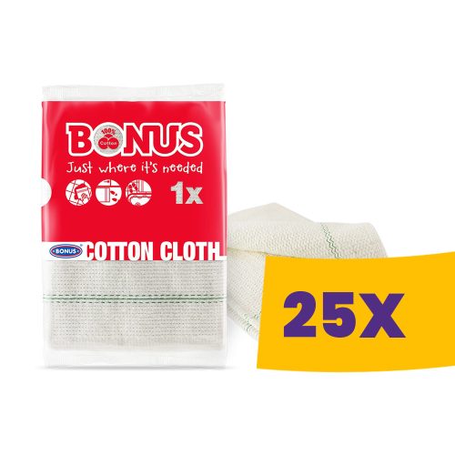 Bonus pamut felmosókendő (Karton - 25 db)