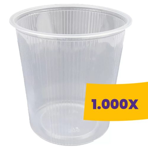 Hagner kerek tál - PP 500ml (Karton - 1000 db)