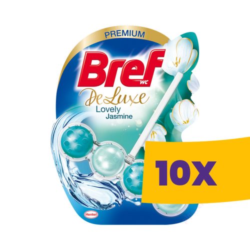 Bref Deluxe Lovely Jasmine WC frissítő 50g (Karton - 10 db)