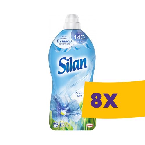 Silan öblítő koncentrátum Fresh Sky 1,672L - 76 mosás (Karton - 8 db)