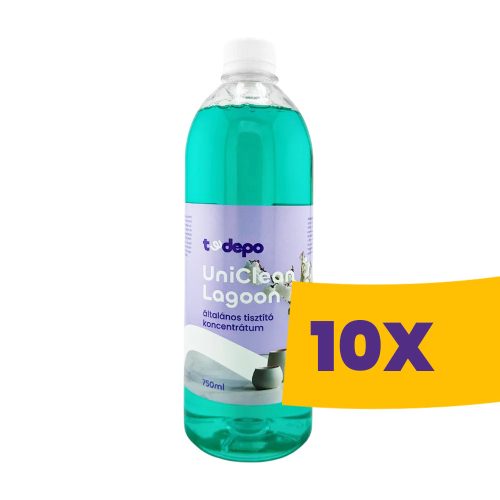 T-Depo UniClean Lagoon padlófelmosó és általános tisztító koncentrátum 750ml (Karton - 10 db)