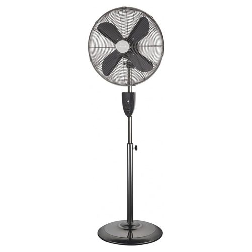 MPM álló ventilátor fémházas távirányítóval, 40cm átmérő 50W