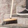 Seprűfej fa alappal és természetes sörtékkel 30cm-es - YORK - CLEAN HOUSE