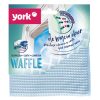 Mikroszálas kendő ablak tisztításhoz 1 db - YORK Waffle